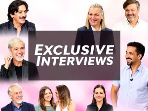 Colaj cu vedete in momente spontane si zambete.